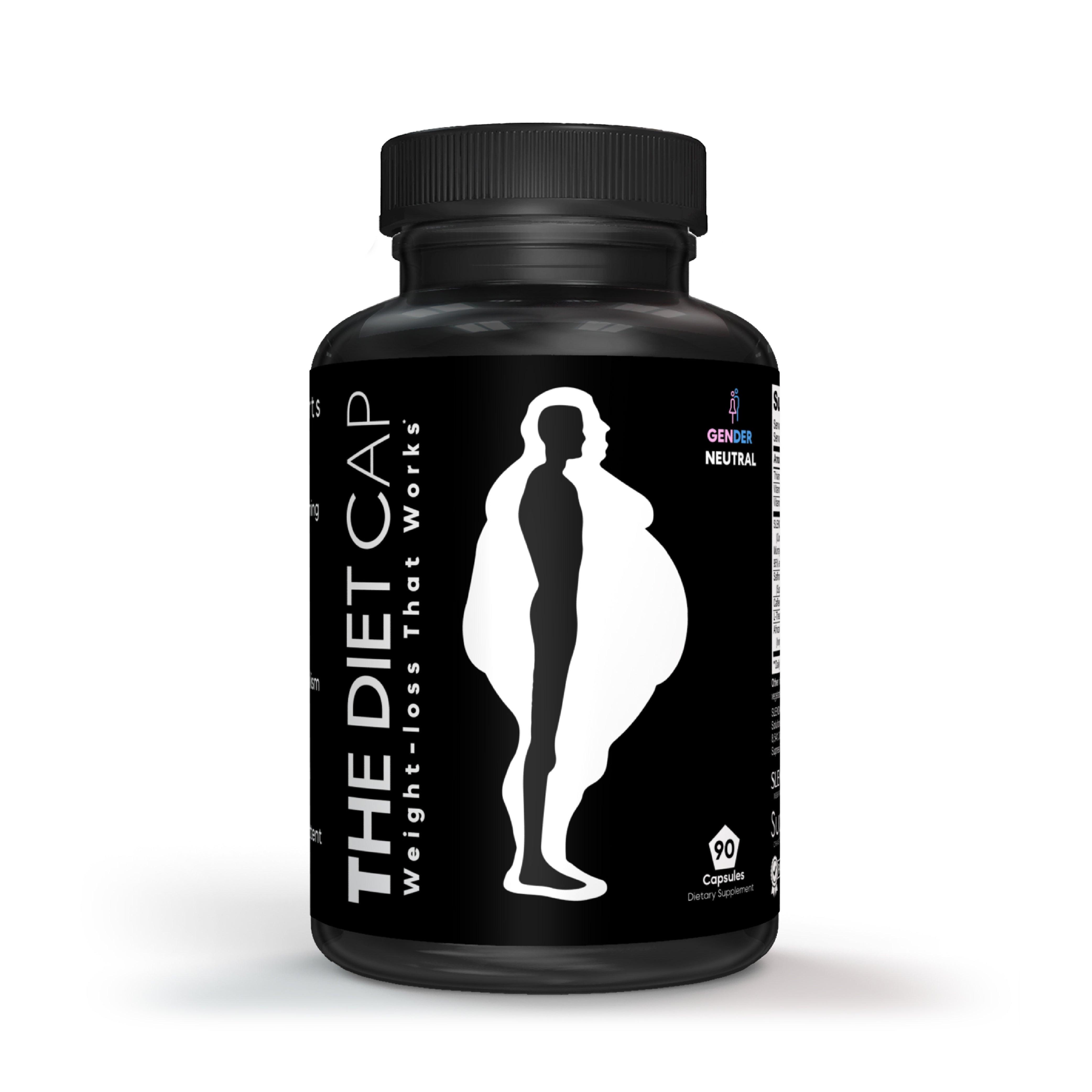 Diet Cap - Herbal Supplement for Weight Management - 90 Capsules - Kaitamin