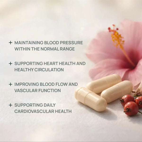 Blood Pressure Support - Healthy Heart & Circulation - Kaitamin