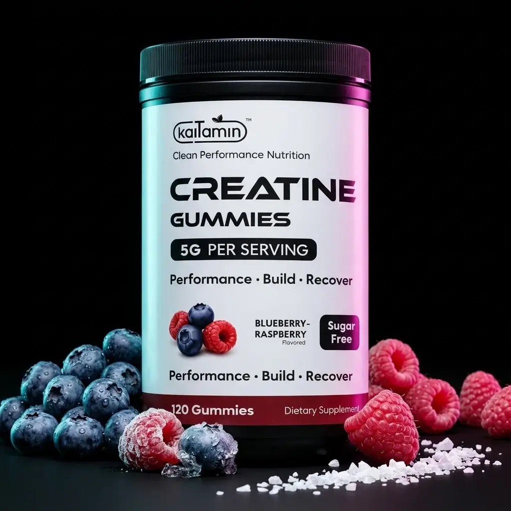 Creatine Monohydrate Gummies 5G - Muscle & Strength Support - Kaitamin