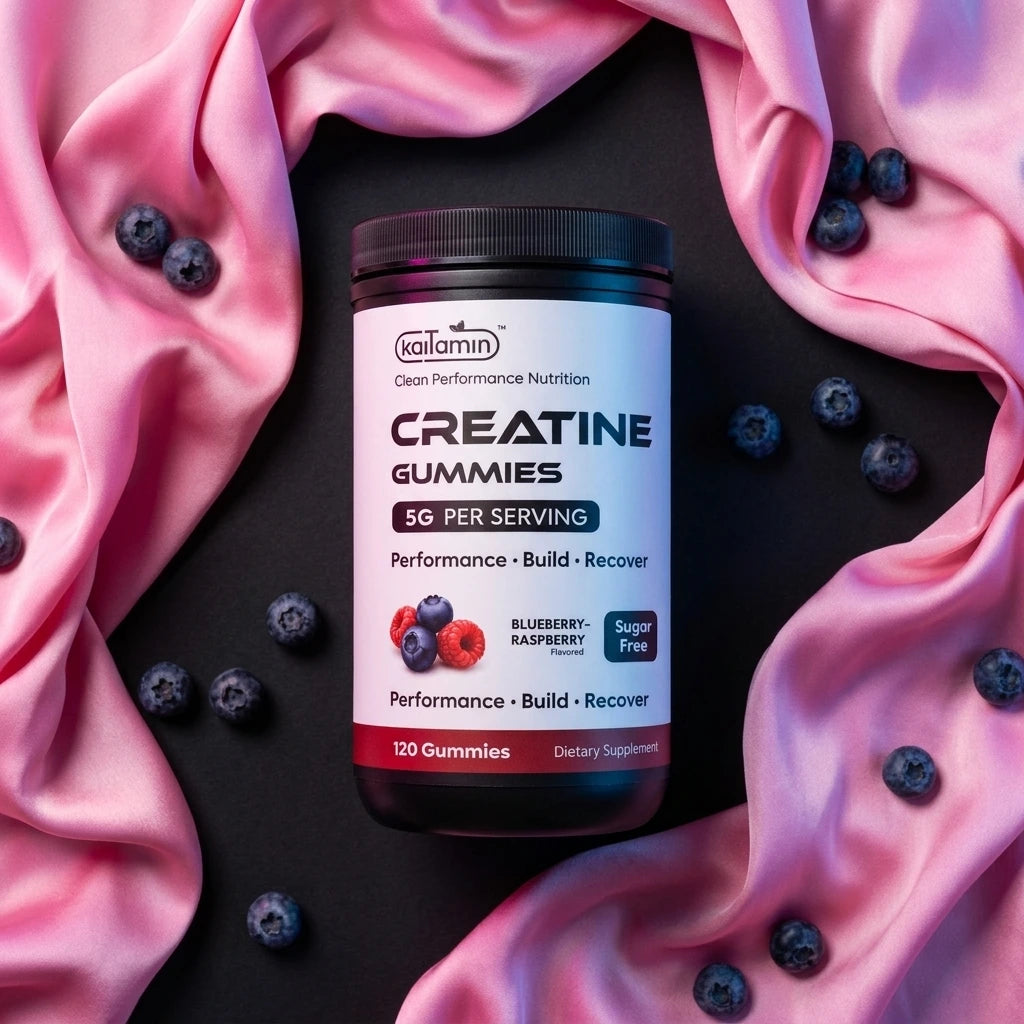 Creatine Monohydrate Gummies 5G - Muscle & Strength Support - Kaitamin