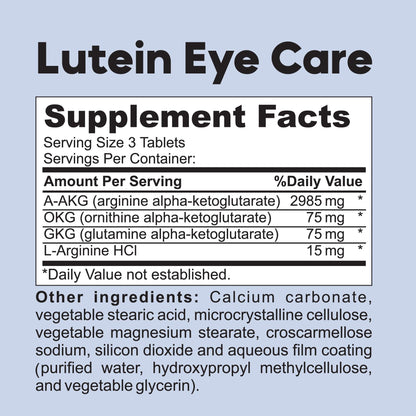 Lutein Gummy - Lutein Eye Supplement for Adults - 60 Gummies - Kaitamin