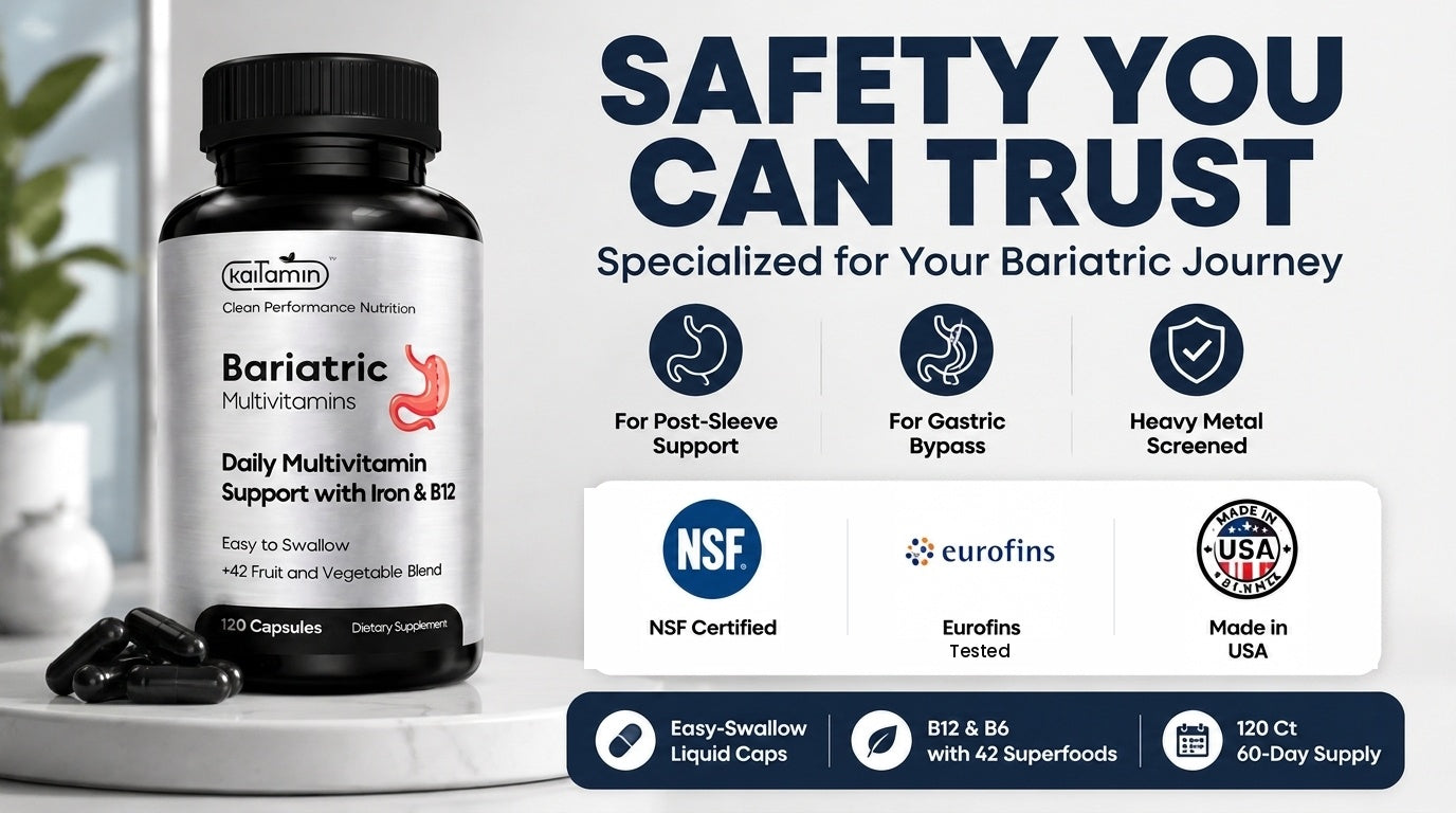 Safety you can trust — NSF certified, Eurofins tested, made in USA