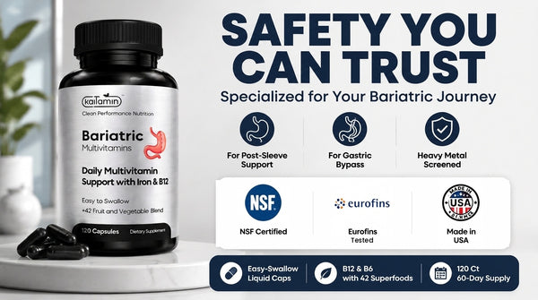 Safety you can trust — NSF certified, Eurofins tested, made in USA