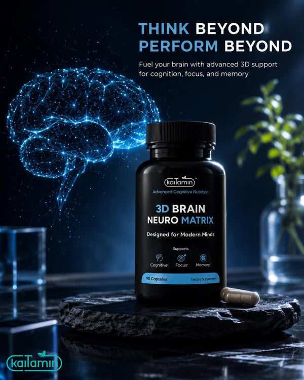 Think beyond, perform beyond — Kaitamin 3D Brain Neuro Matrix