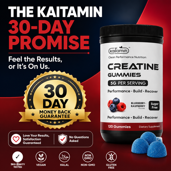 The Kaitamin 30-day money-back promise — satisfaction guaranteed