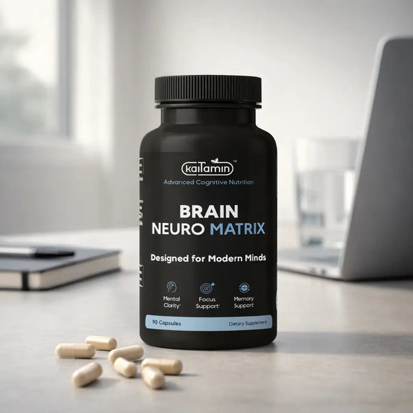 3D Brain Neuro Matrix - Focus & Memory Support - Kaitamin