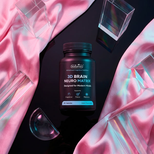 3D Brain Neuro Matrix - Focus & Memory Support - Kaitamin